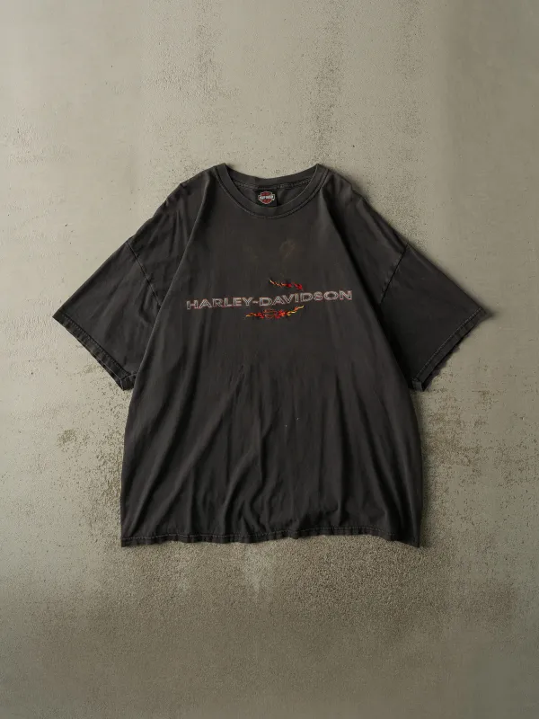 Vintage 01' Faded Black Du Bois, PA Harley Davidson Tee (XL/XXL) sold by Rebalance Vintage