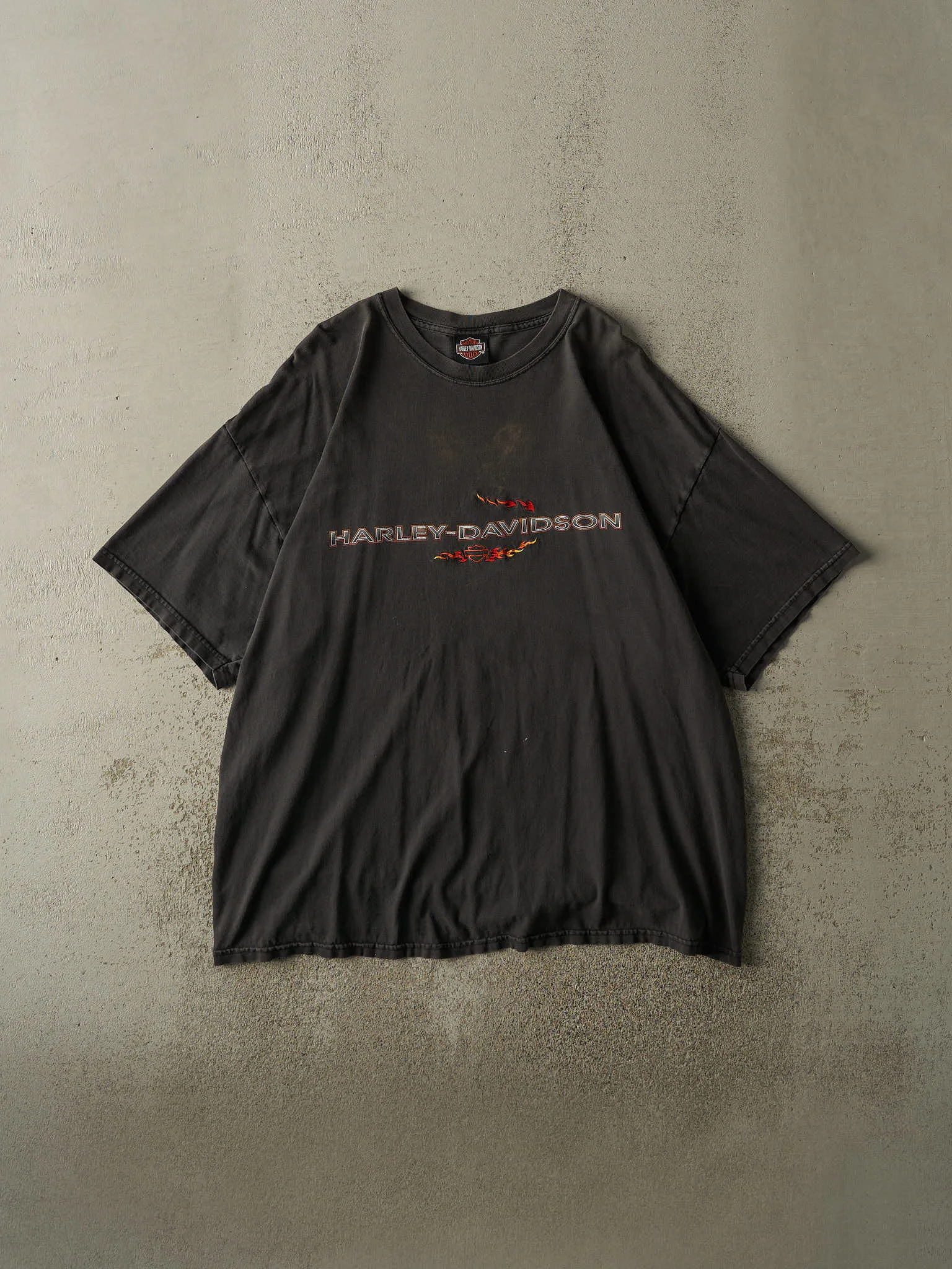 Vintage 01' Faded Black Du Bois, PA Harley Davidson Tee (XL/XXL) sold by Rebalance Vintage