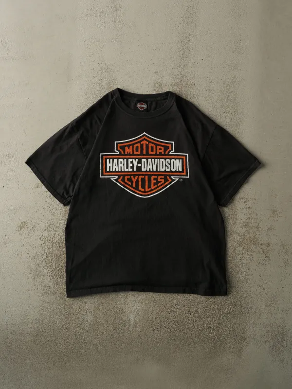 Vintage 03' Black Harley Davidson Financial Services Tee (M/L) sold by Rebalance Vintage