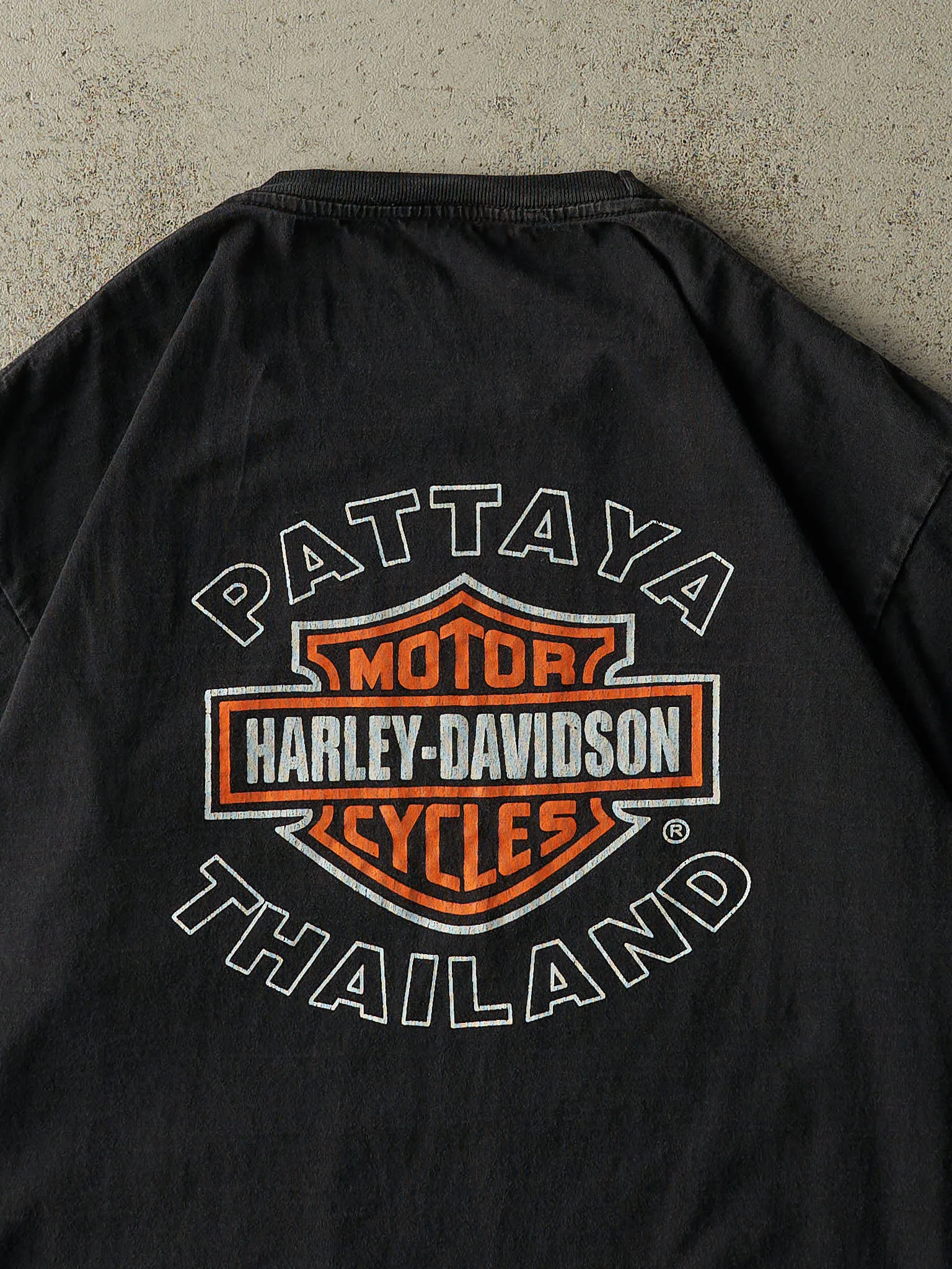 Vintage Y2K Black Thailand Harley Davidson Tee (XXL) sold by Rebalance Vintage product image thumbnail 4