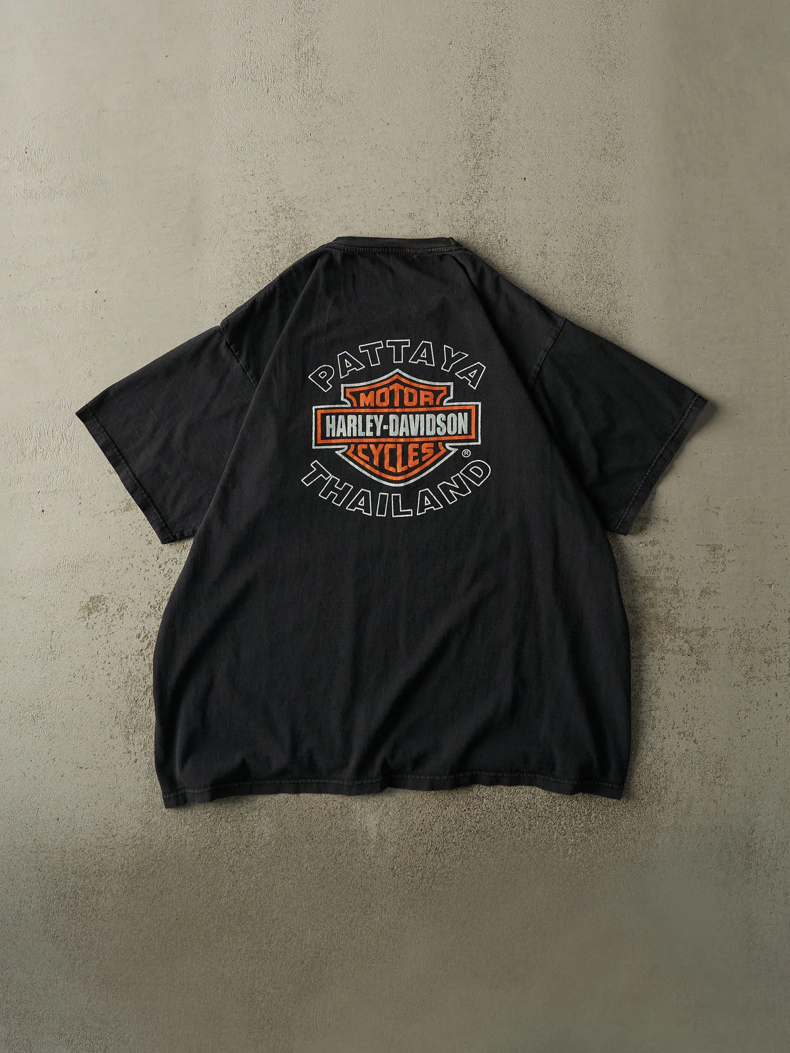 Vintage Y2K Black Thailand Harley Davidson Tee (XXL) sold by Rebalance Vintage product image thumbnail 2