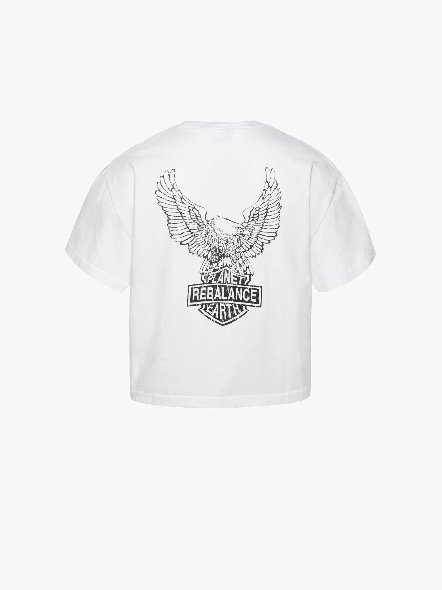 Rebalance the Earth Eagle Tee - White sold by Rebalance Vintage product image thumbnail 2