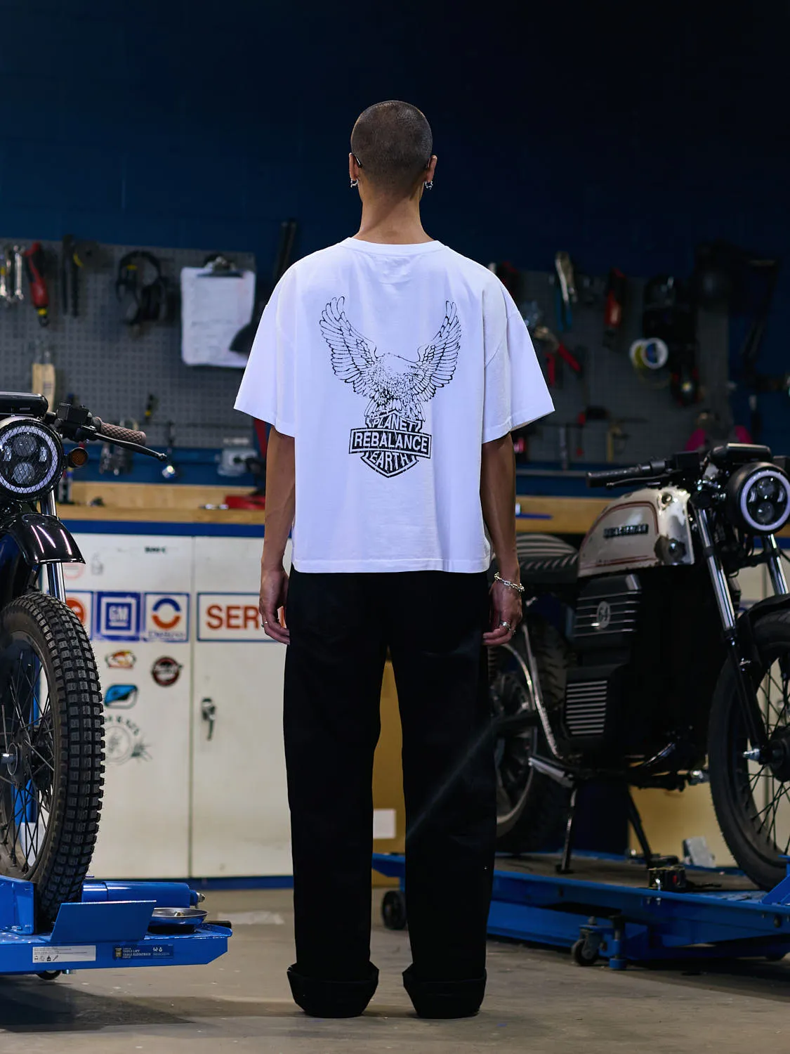 Rebalance the Earth Eagle Tee - White sold by Rebalance Vintage product image thumbnail 4