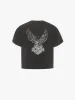 Rebalance the Earth Eagle Tee - Jet Black sold by Rebalance Vintage