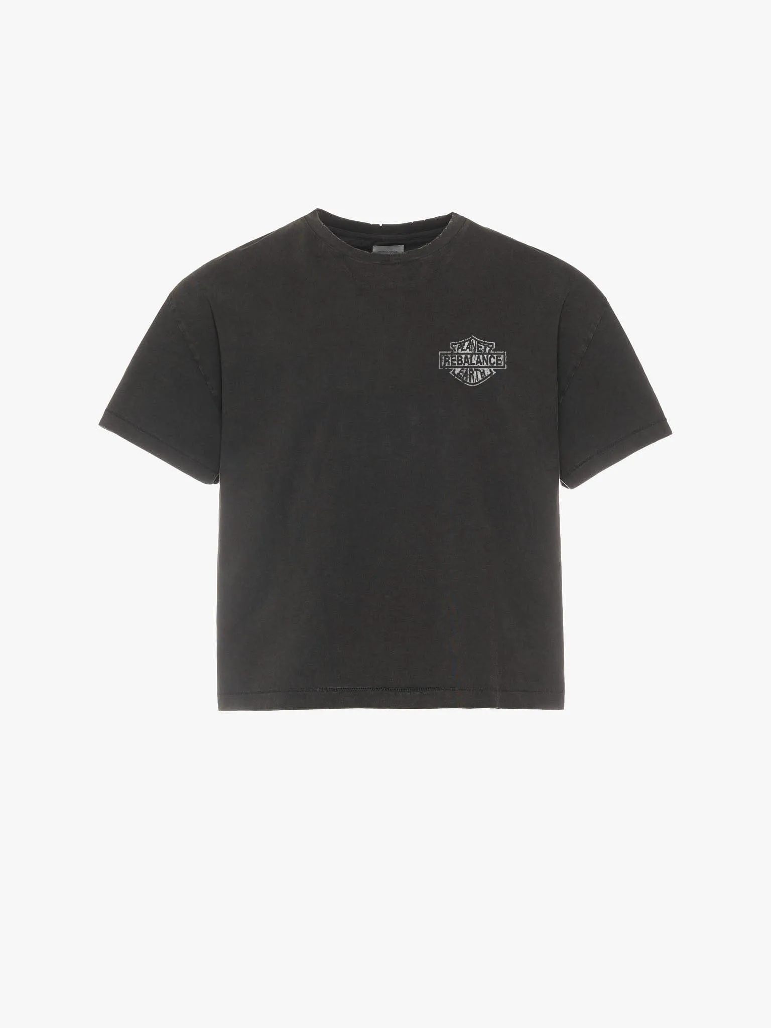 Rebalance the Earth Eagle Tee - Jet Black sold by Rebalance Vintage product image thumbnail 2