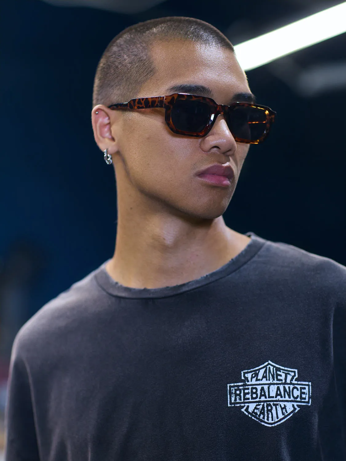 Rebalance the Earth Eagle Tee - Jet Black sold by Rebalance Vintage product image thumbnail 5