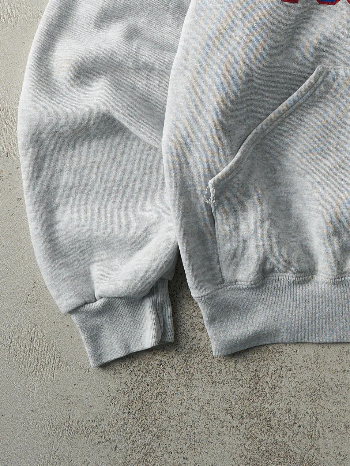 Vintage Y2K Heather Grey C.B. East Football Russell Athletics Hoodie (M) sold by Rebalance Vintage product image thumbnail 3