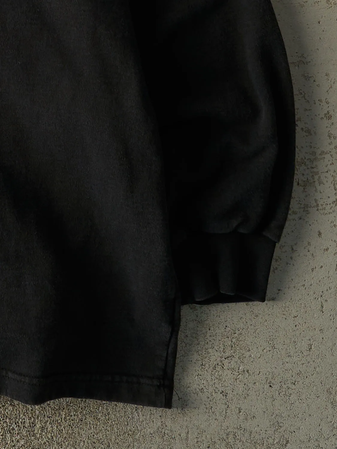 Vintage 90s Black Guess Jeans Embroidered Hoodie (XXL) sold by Rebalance Vintage product image thumbnail 3