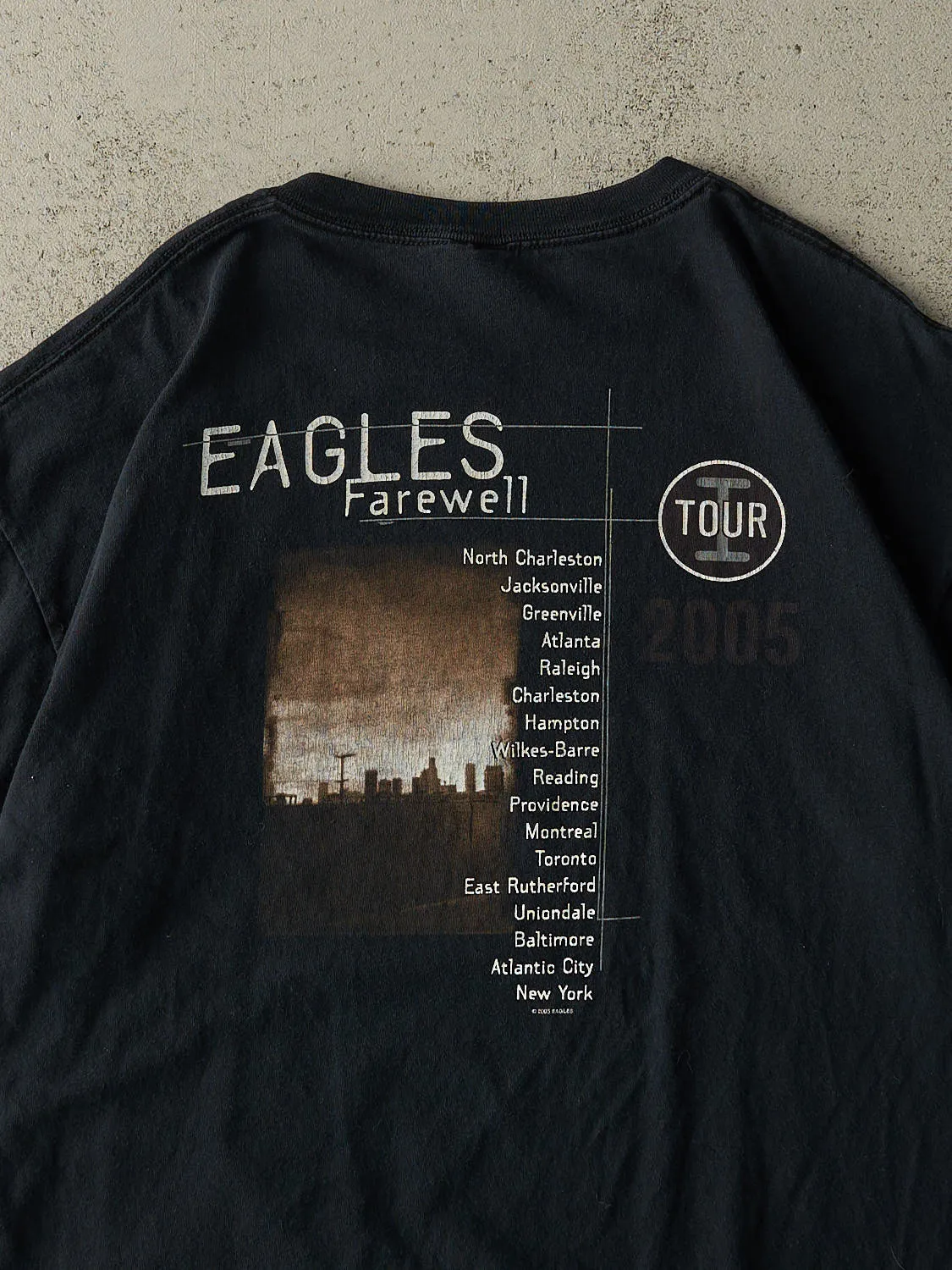 Vintage 05' Black Eagles Farewell Tour Tee (XL/XXL) sold by Rebalance Vintage product image thumbnail 3