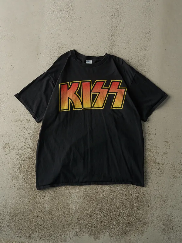 Vintage Y2K Black Kiss Band Tee (L) sold by Rebalance Vintage