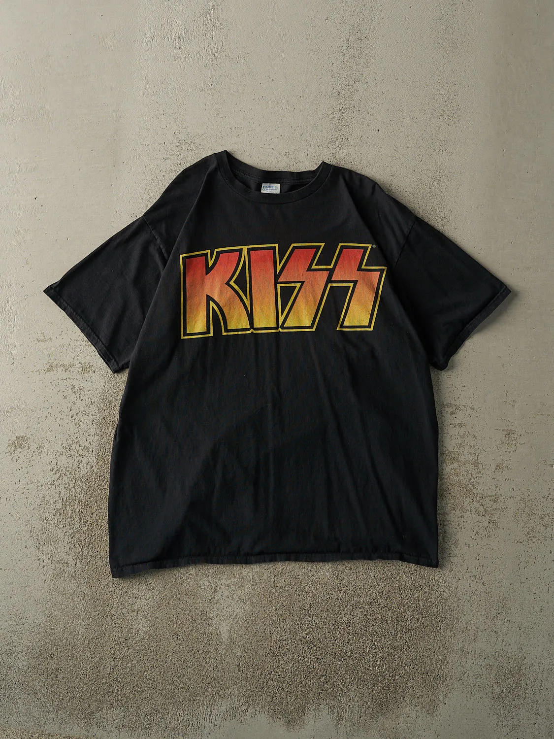 Vintage Y2K Black Kiss Band Tee (L) sold by Rebalance Vintage