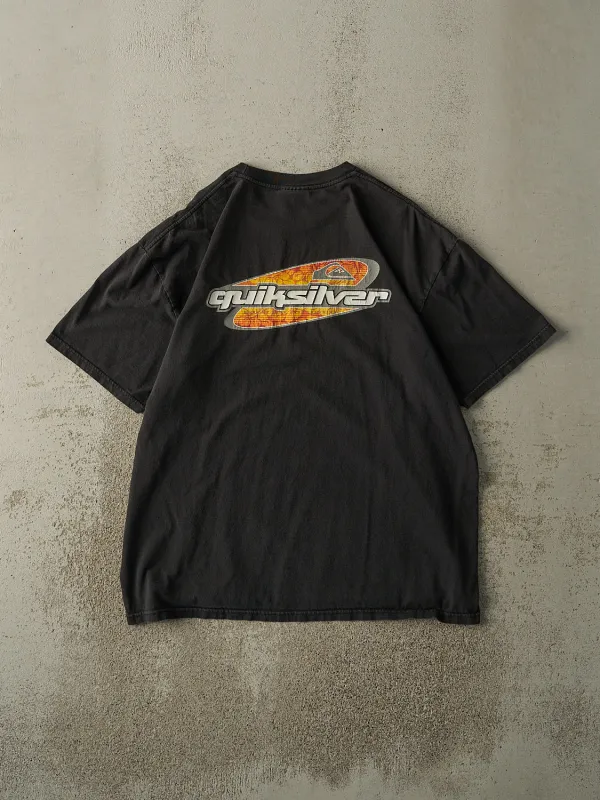 Vintage Y2K Black Quiksilver Tee (L/XL) sold by Rebalance Vintage
