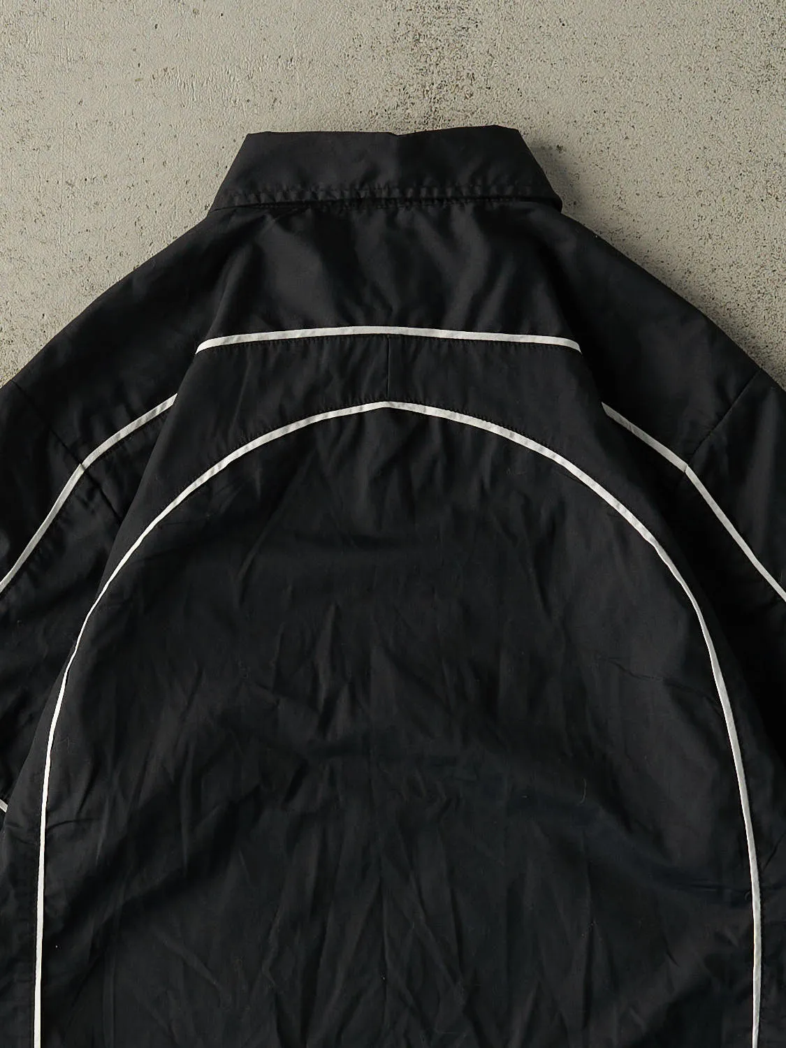 Vintage Y2K Black FXR Racing Embroidered Button Up Tee (M/L) sold by Rebalance Vintage product image thumbnail 5