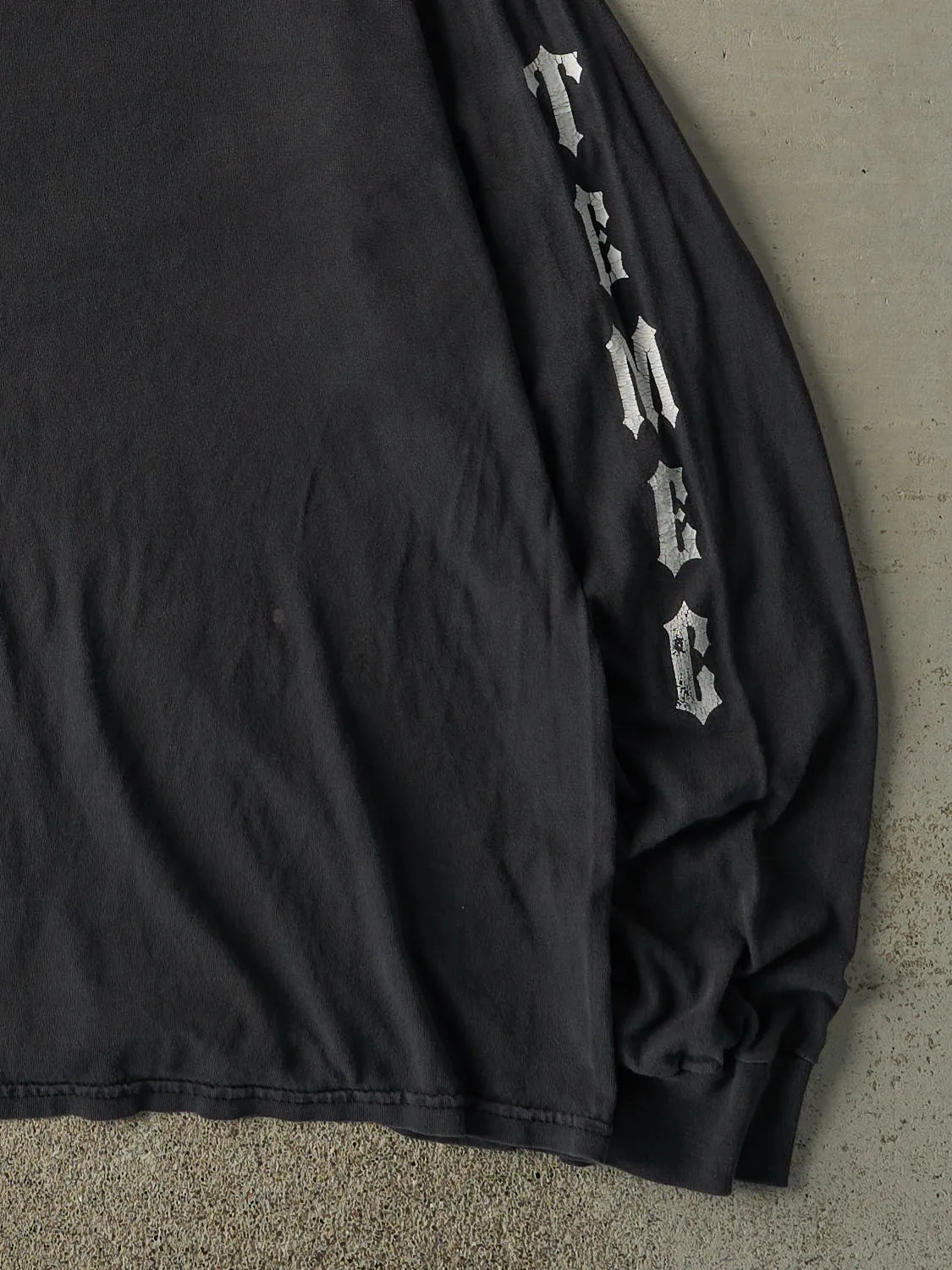 Vintage Y2K Faded Black Temec Power Engineering Long Sleeve (XL) sold by Rebalance Vintage product image thumbnail 4