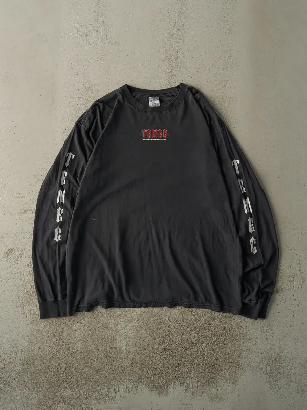 Vintage Y2K Faded Black Temec Power Engineering Long Sleeve (XL) sold by Rebalance Vintage
