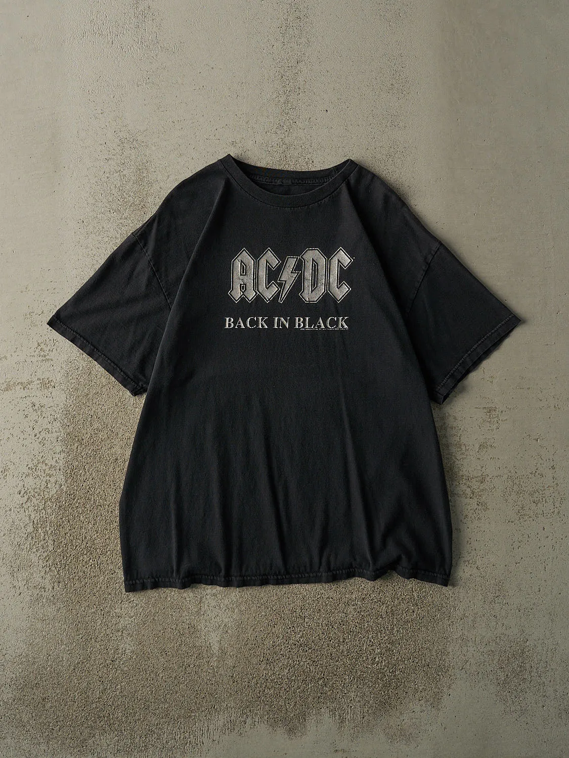 Vintage 05' Black ACDC "Back in Black" Tee (L/XL) sold by Rebalance Vintage