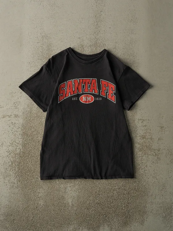 Vintage Y2K Black Santa Fe New Mexico Tee (S/M) sold by Rebalance Vintage