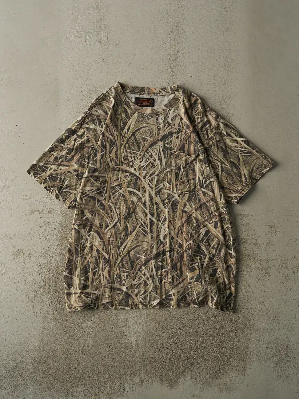 Vintage Y2K Mossy Oak Camo Pocket Tee (XL) sold by Rebalance Vintage