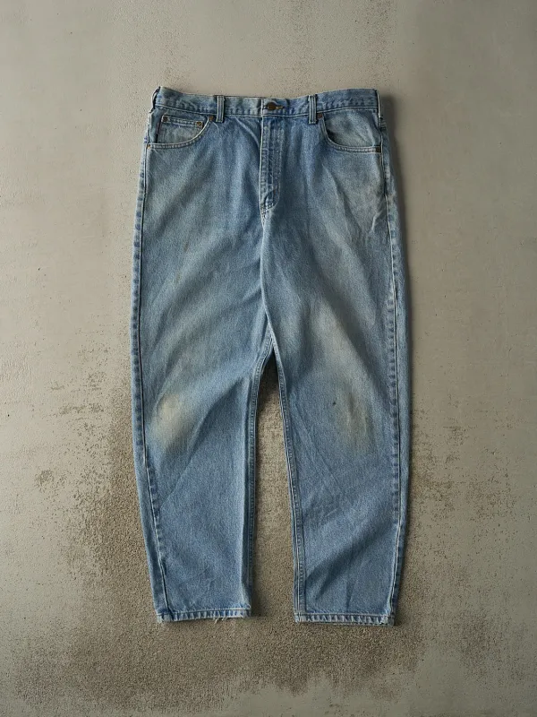 Vintage 90s Light Wash Carhartt Jeans (38x32) sold by Rebalance Vintage