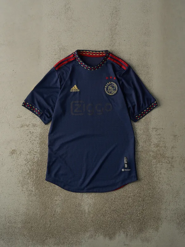 22' Navy Blue AFC Ajax Soccer Jersey (S/M) sold by Rebalance Vintage