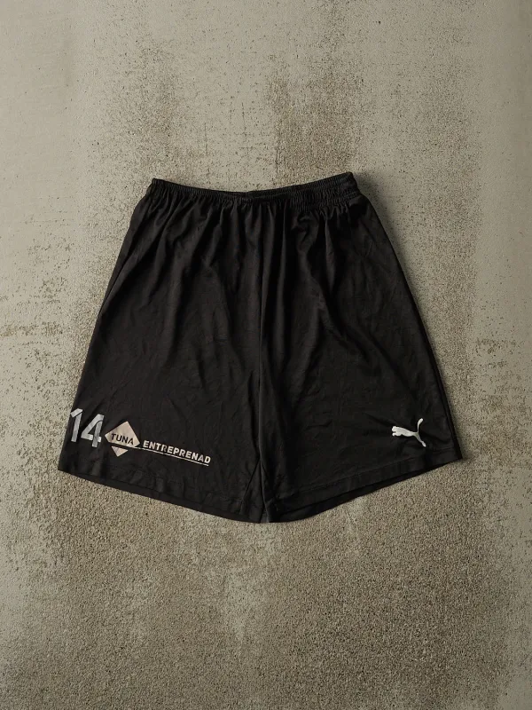 Vintage 90s Black Puma Soccer Track Shorts (24x7.5) sold by Rebalance Vintage