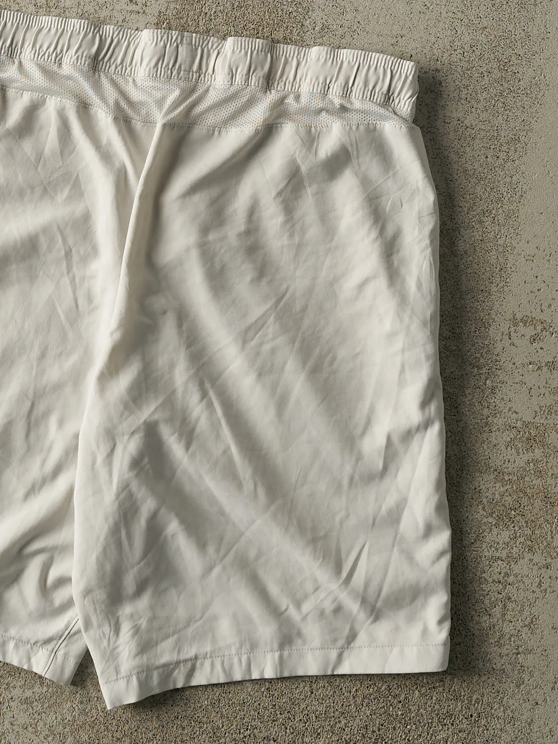 Vintage Y2K White Nike x Celtic Football Club Track Shorts (35x10) sold by Rebalance Vintage product image thumbnail 4