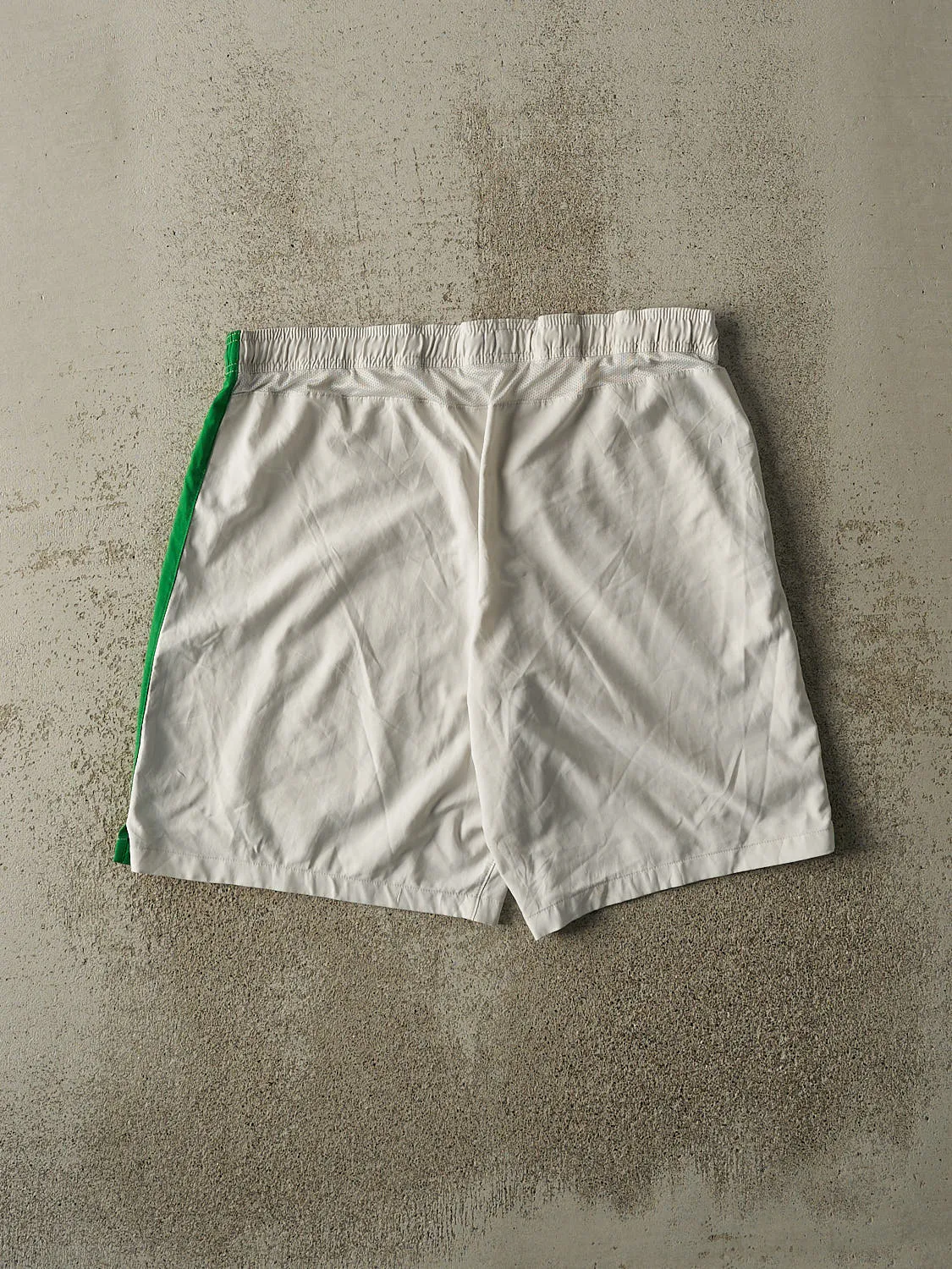Vintage Y2K White Nike x Celtic Football Club Track Shorts (35x10) sold by Rebalance Vintage product image thumbnail 2