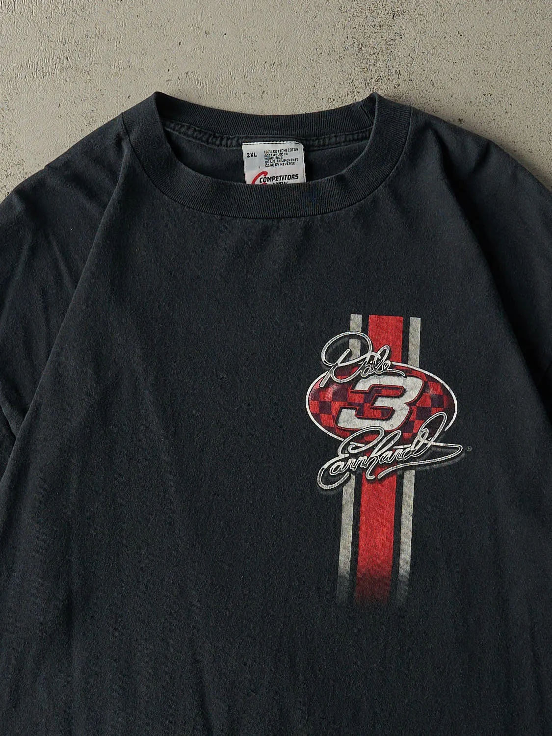 Vintage 98' Faded Black Dale Earnhardt Nascar Racing Tee (XL/XXL) sold by Rebalance Vintage product image thumbnail 3