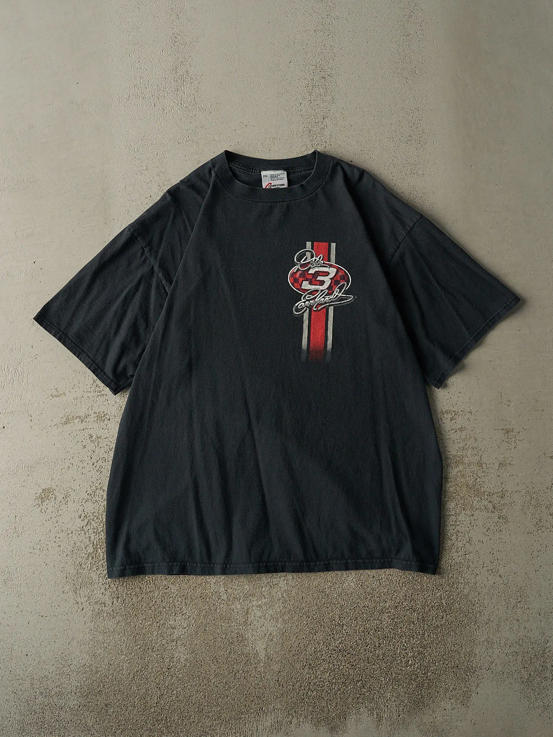 Vintage 98' Faded Black Dale Earnhardt Nascar Racing Tee (XL/XXL) sold by Rebalance Vintage