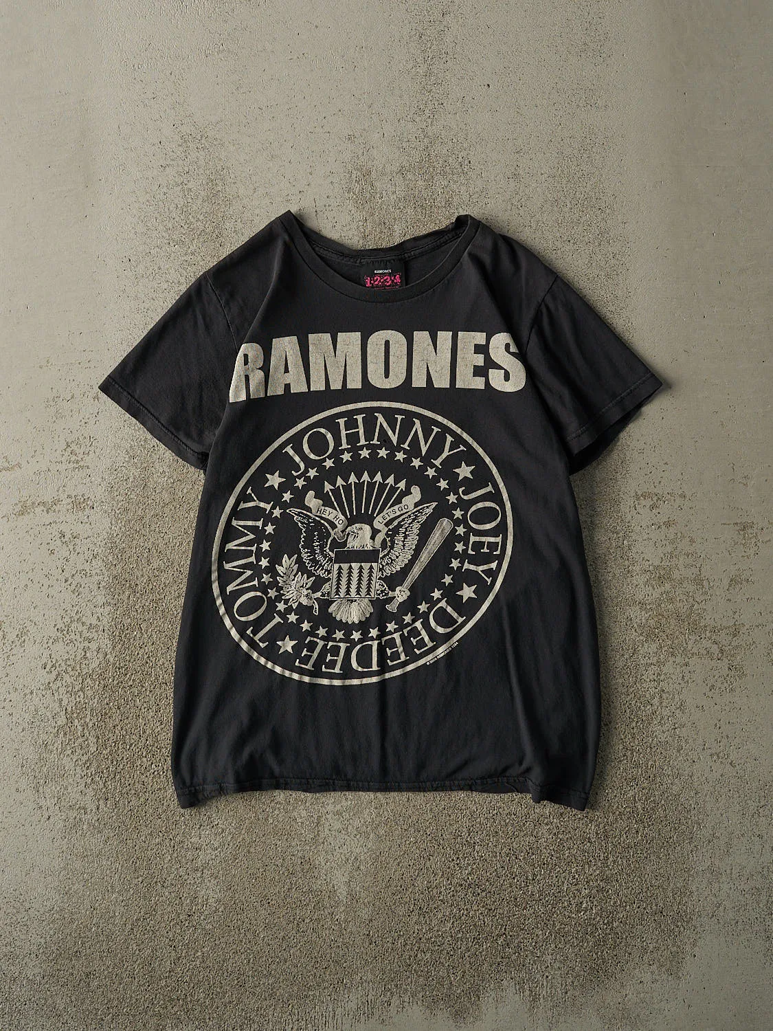 Vintage 06' Faded Black Ramones Tee (S/M) sold by Rebalance Vintage
