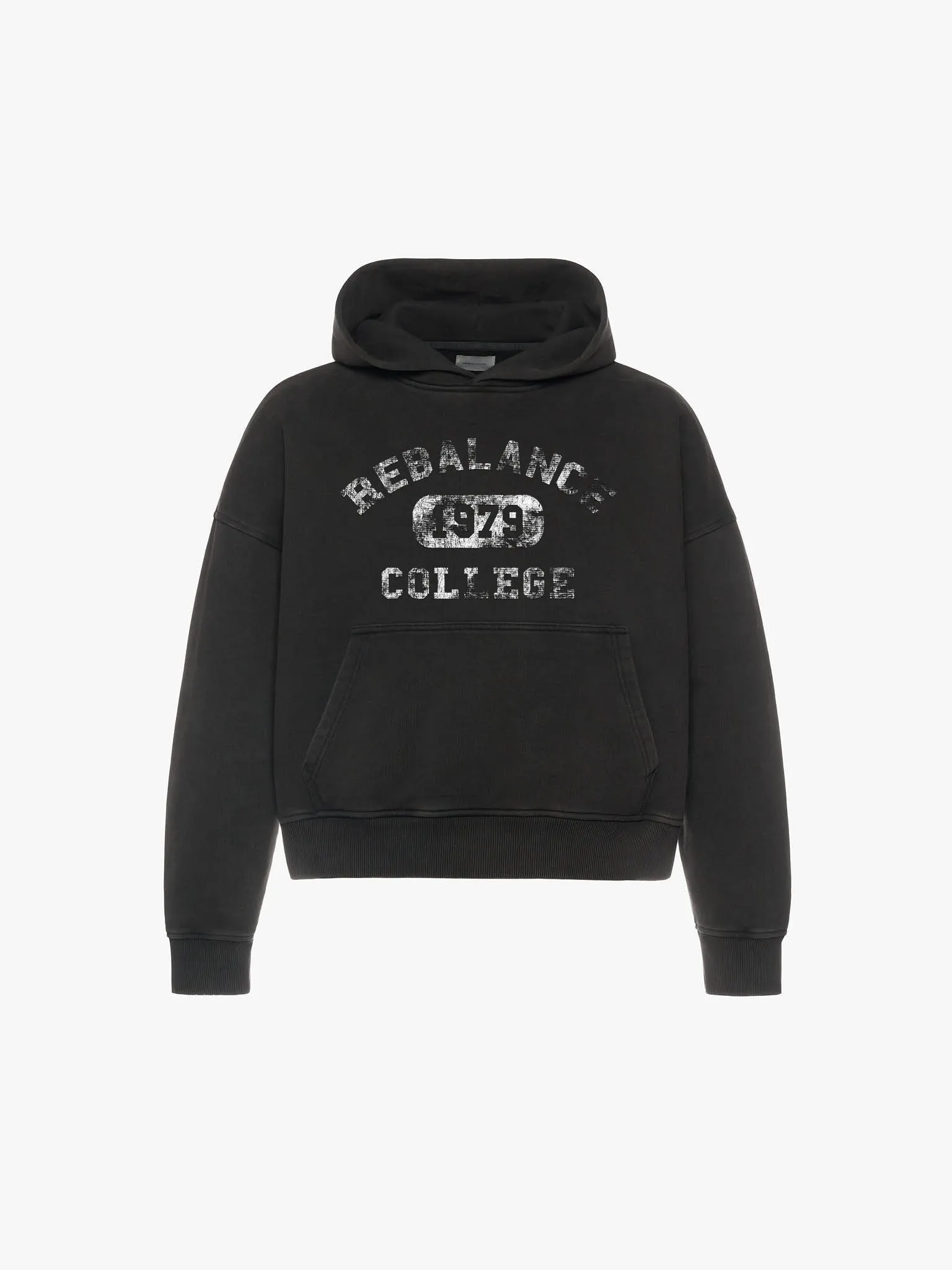 Homecoming College Hoodie - Jet Black sold by Rebalance Vintage