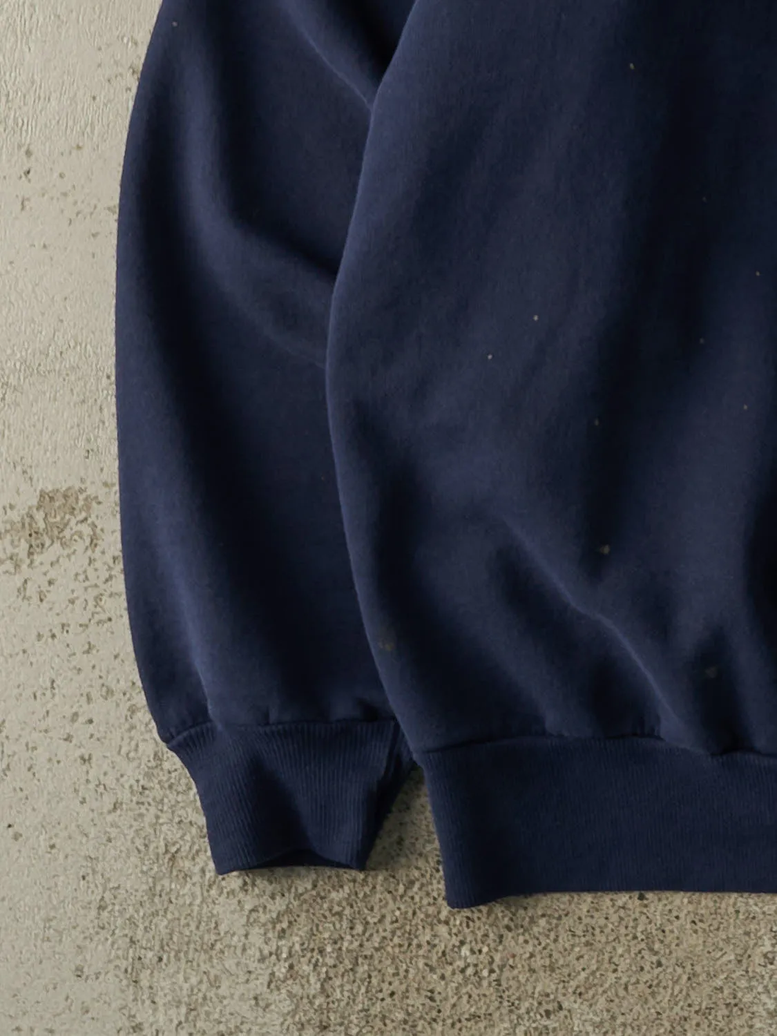 Vintage 90s Navy Blue University of Michigan Wolverines Crewneck (L/XL) sold by Rebalance Vintage product image thumbnail 3