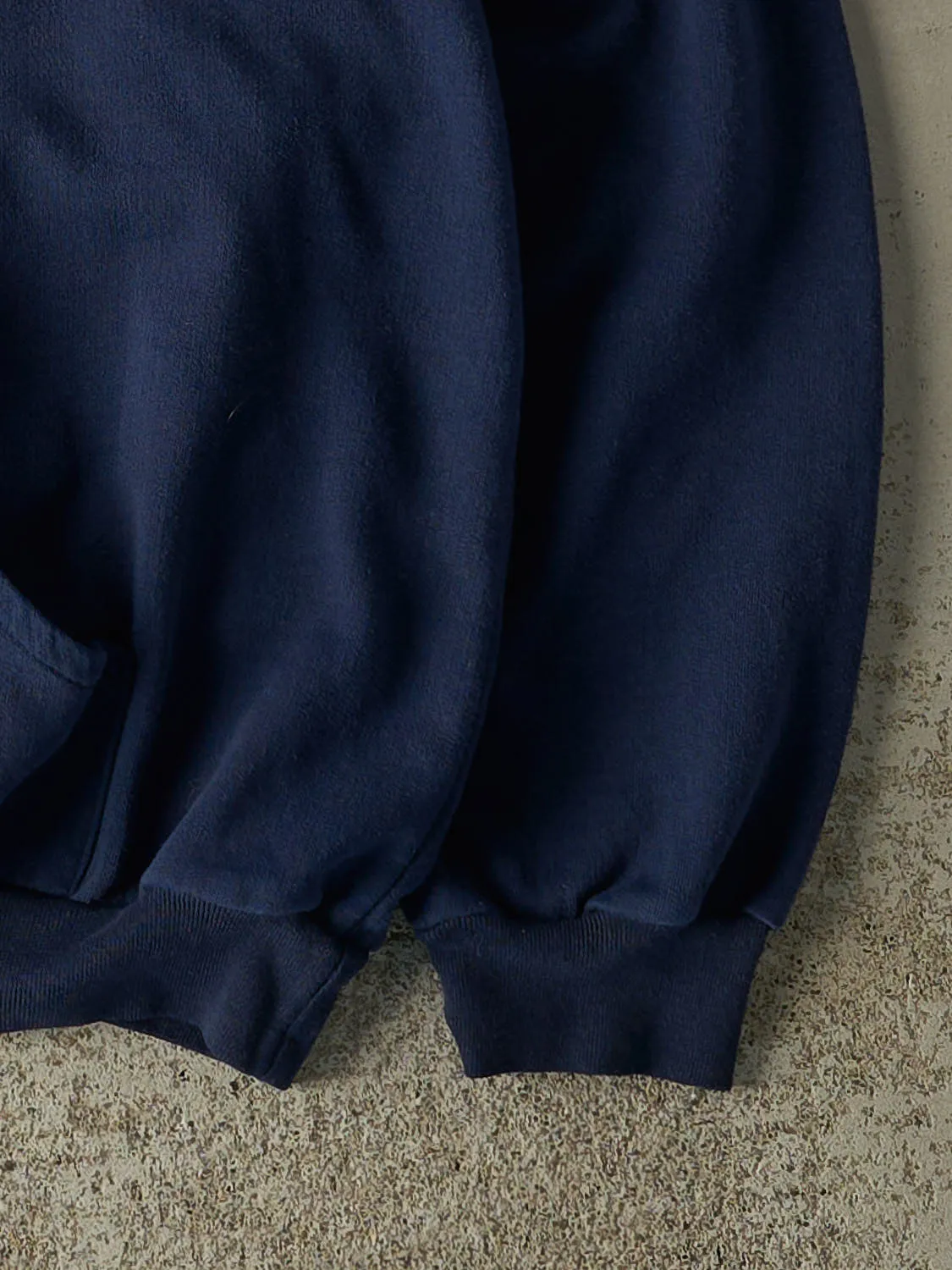 Vintage 90s Navy Blue Georgetown University Hoyas Hoodie (L) sold by Rebalance Vintage product image thumbnail 3