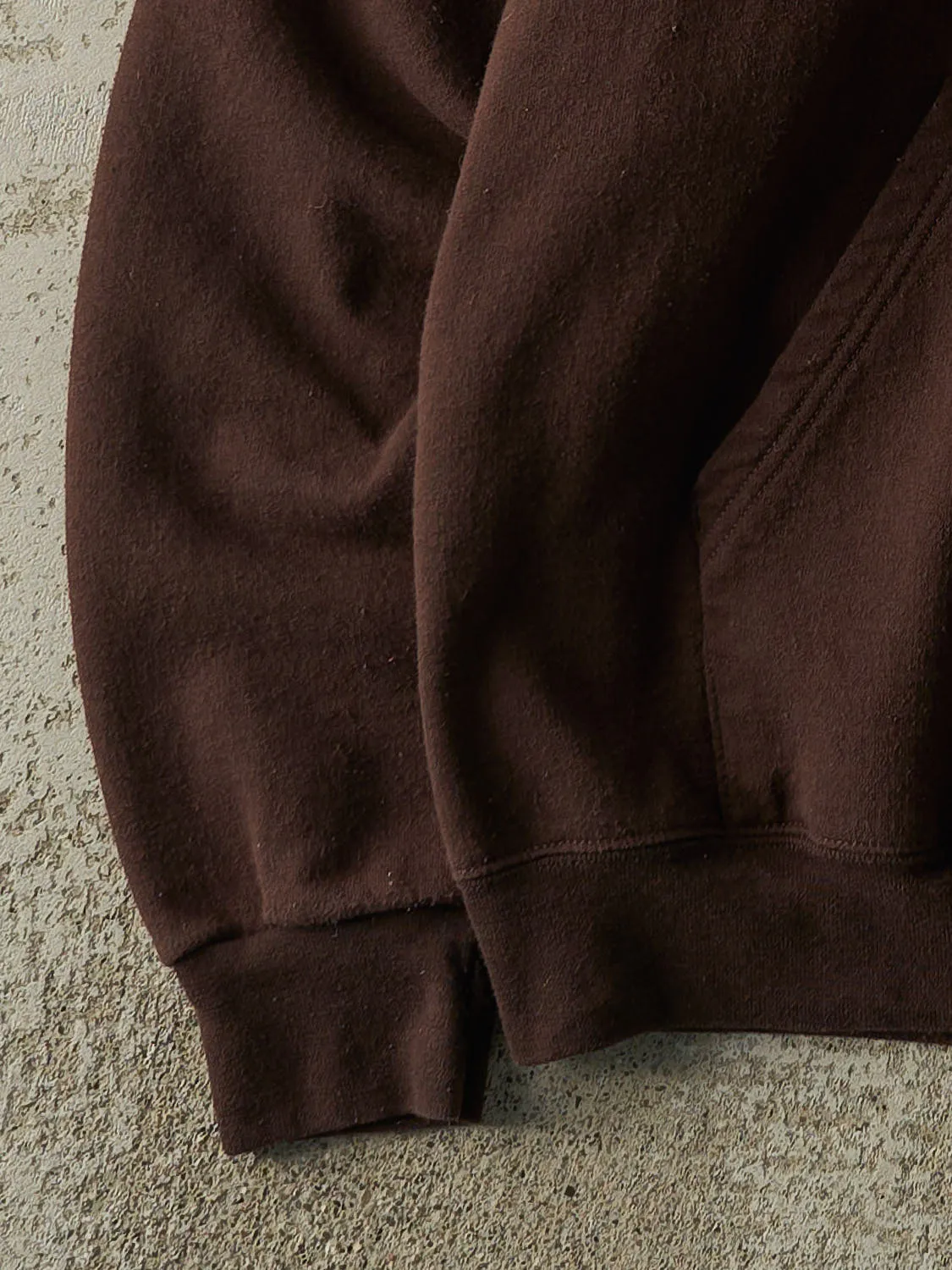 Vintage Y2K Brown Brown University Champion Hoodie (M/L) sold by Rebalance Vintage product image thumbnail 3