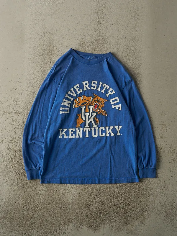 Vintage 90s Blue University of Kentucky Wildcats Long Sleeve (S/M) sold by Rebalance Vintage