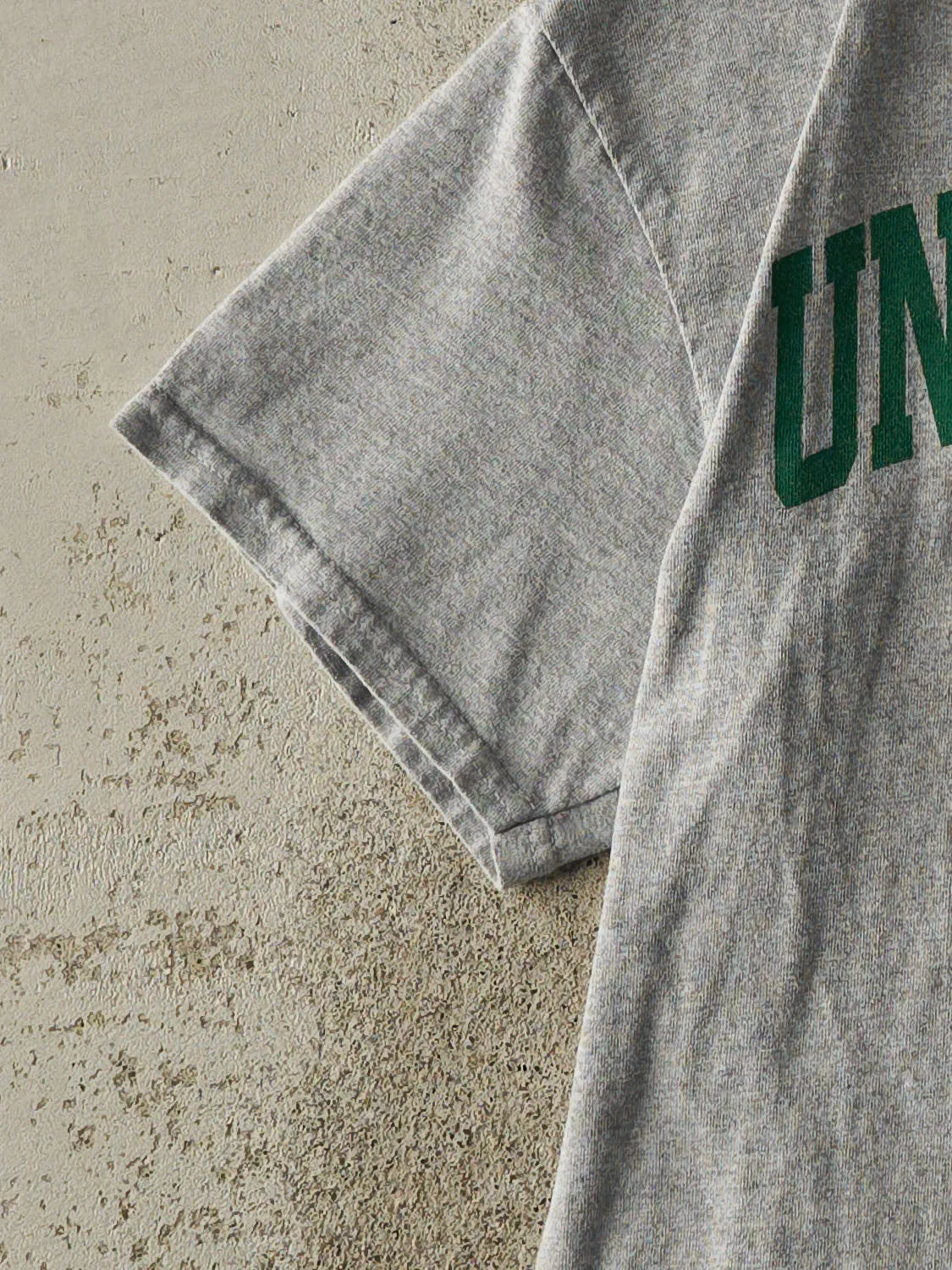 Vintage 90s Grey University of Oregon Tee (S/M) sold by Rebalance Vintage product image thumbnail 3
