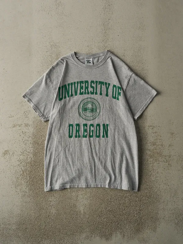 Vintage 90s Grey University of Oregon Tee (S/M) sold by Rebalance Vintage