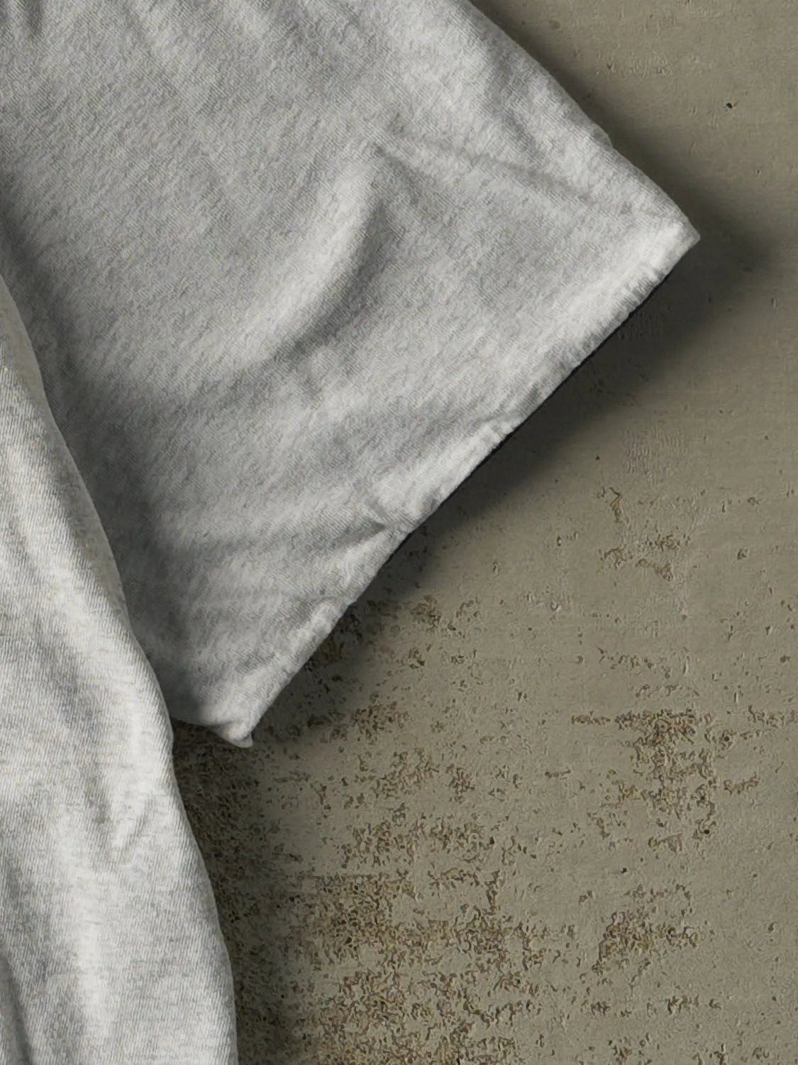 Vintage 90s Heather Grey University of Toledo Double Sleeve Tee (L/XL) sold by Rebalance Vintage product image thumbnail 3