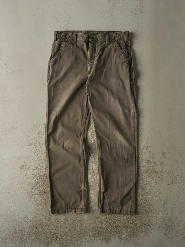 Vintage Y2K Green Carhartt Carpenter Pants (36x32.5) sold by Rebalance Vintage