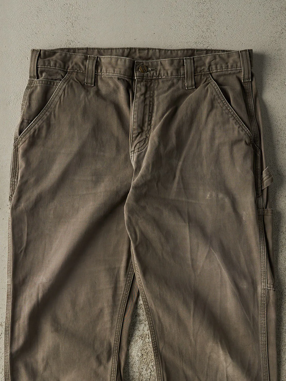 Vintage Y2K Green Carhartt Carpenter Pants (36x32.5) sold by Rebalance Vintage product image thumbnail 3