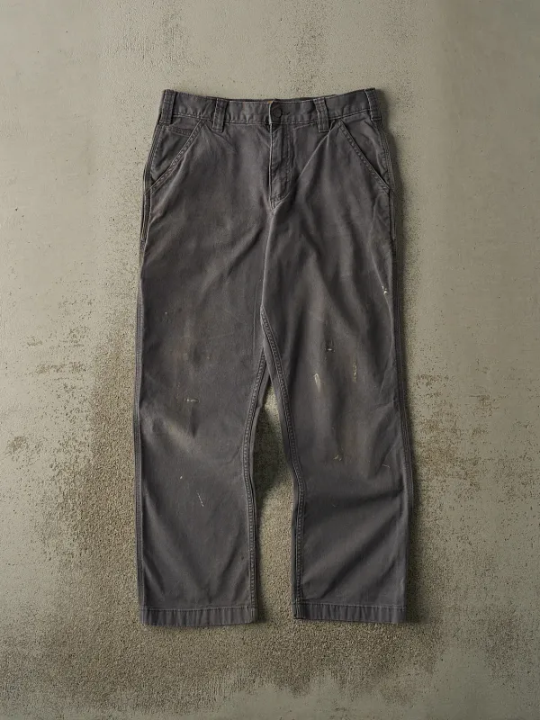 Vintage Y2K Grey Carhartt Work Pants (30x29) sold by Rebalance Vintage