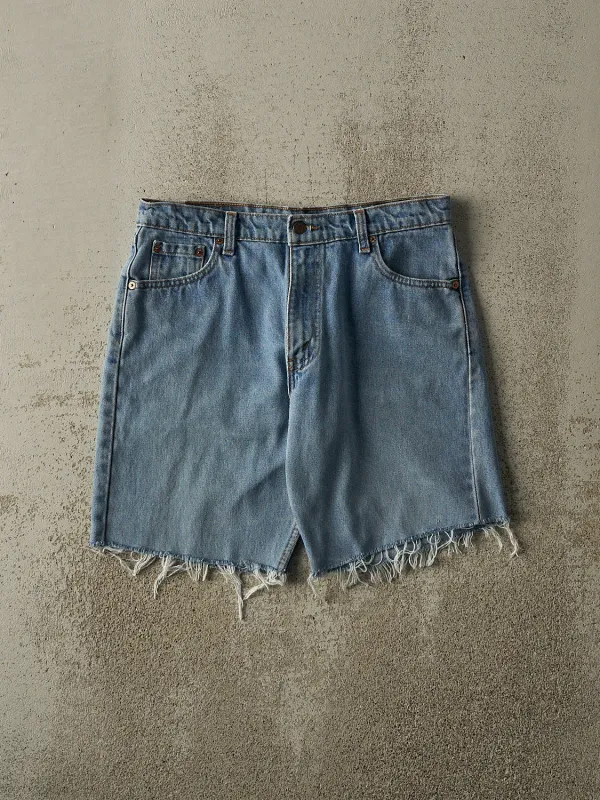 Vintage 90s Light Wash Levi's 511 Cut Off Jean Shorts (32x9) sold by Rebalance Vintage