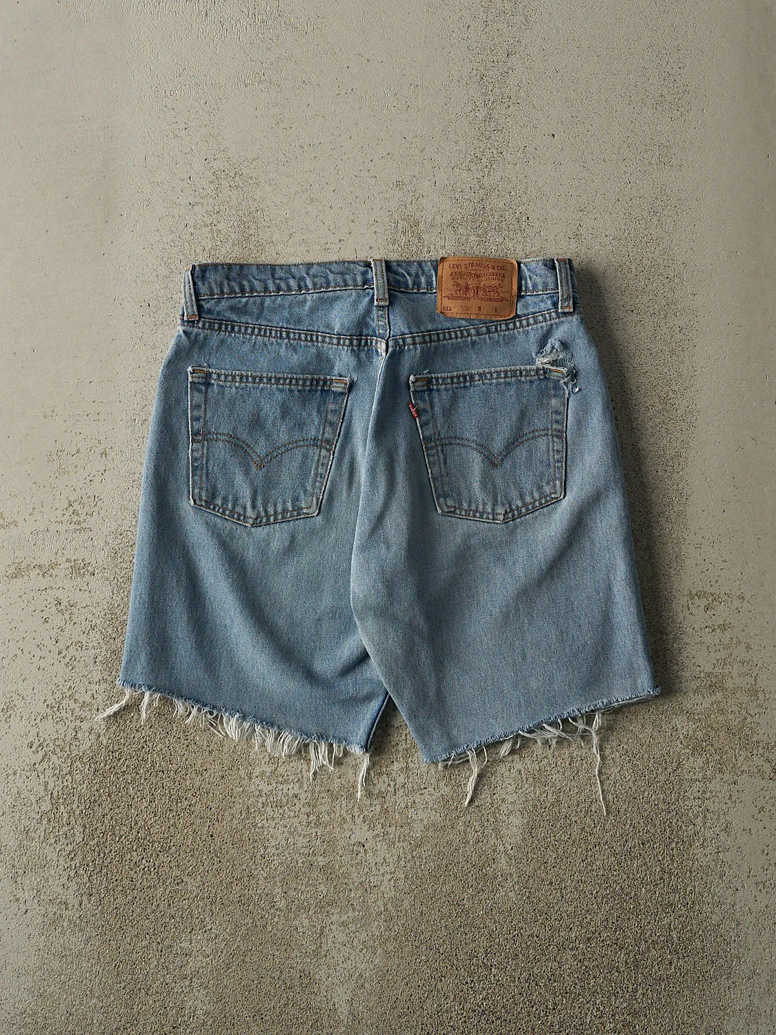 Vintage 90s Light Wash Levi's 511 Cut Off Jean Shorts (32x9) sold by Rebalance Vintage product image thumbnail 2