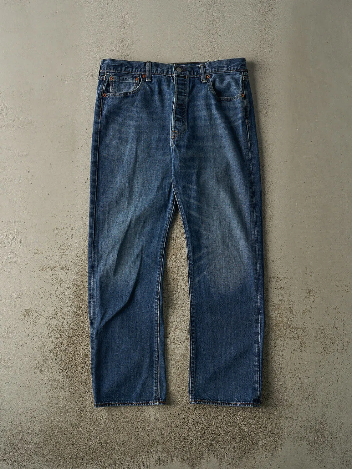 Vintage Y2K Dark Wash Levi's 501 Jeans (35x30.5) sold by Rebalance Vintage