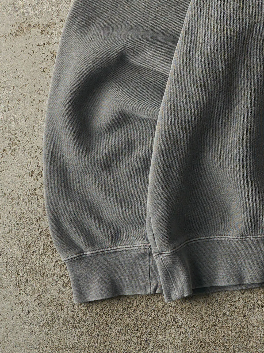 Vintage 90s Washed Grey University of Wisconsin Badgers Crewneck (XL) sold by Rebalance Vintage product image thumbnail 3