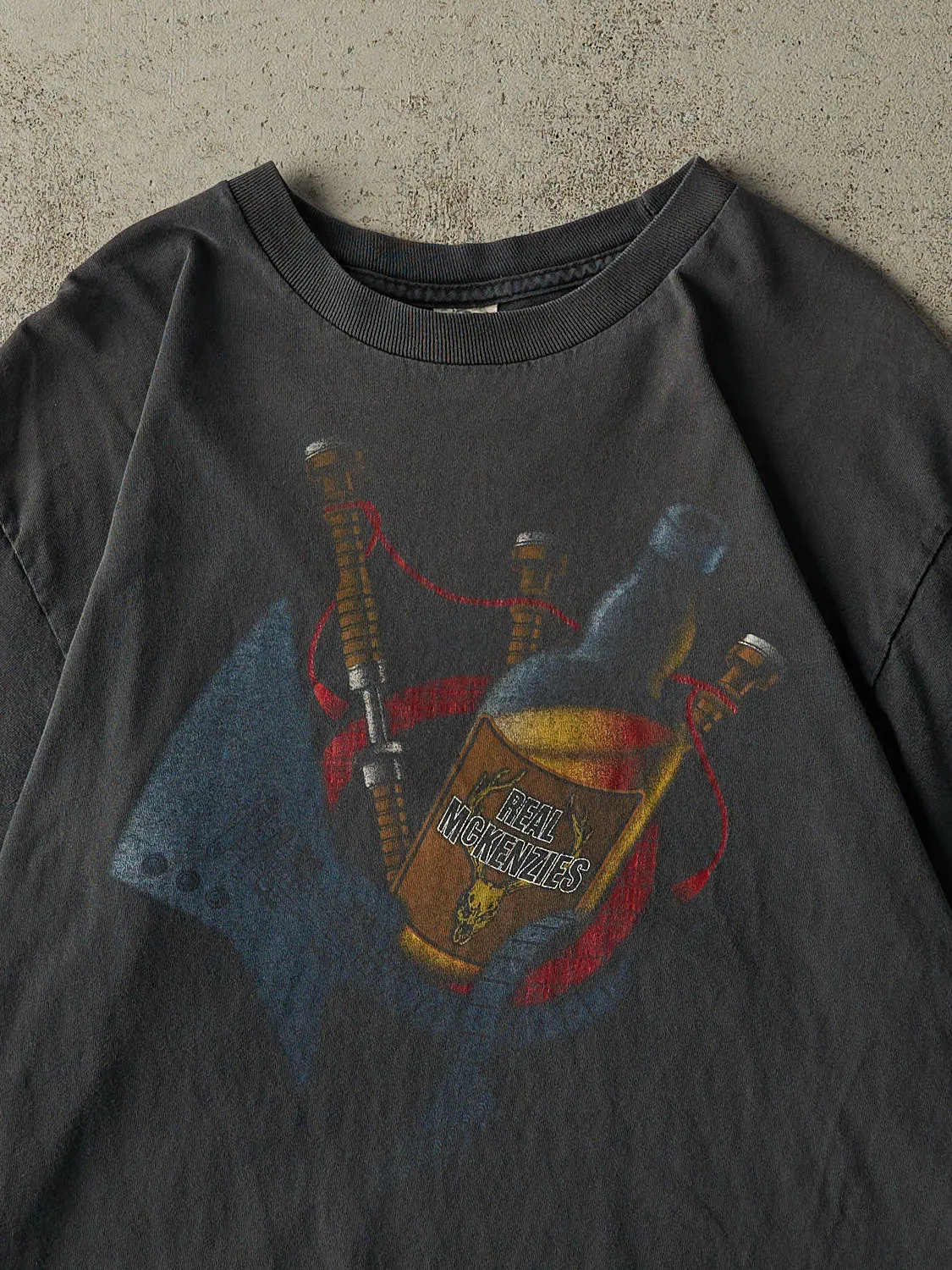 Vintage Y2K Faded Black Real McKenzies Band Tee (M/L) sold by Rebalance Vintage product image thumbnail 2