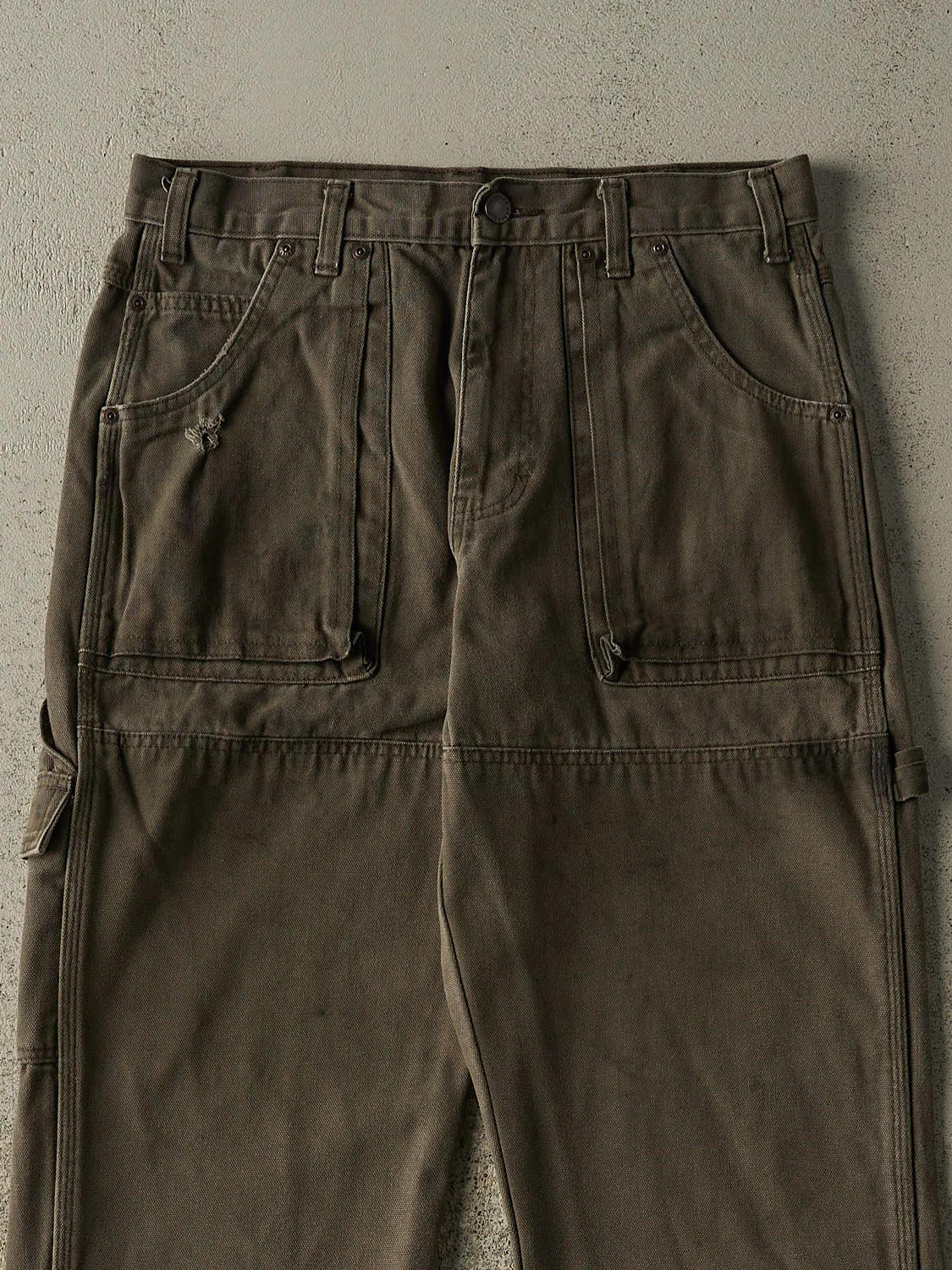 Vintage Y2K Green Dickies L Pocket Double Knee Carpenter Work Pants (32x31) sold by Rebalance Vintage product image thumbnail 4