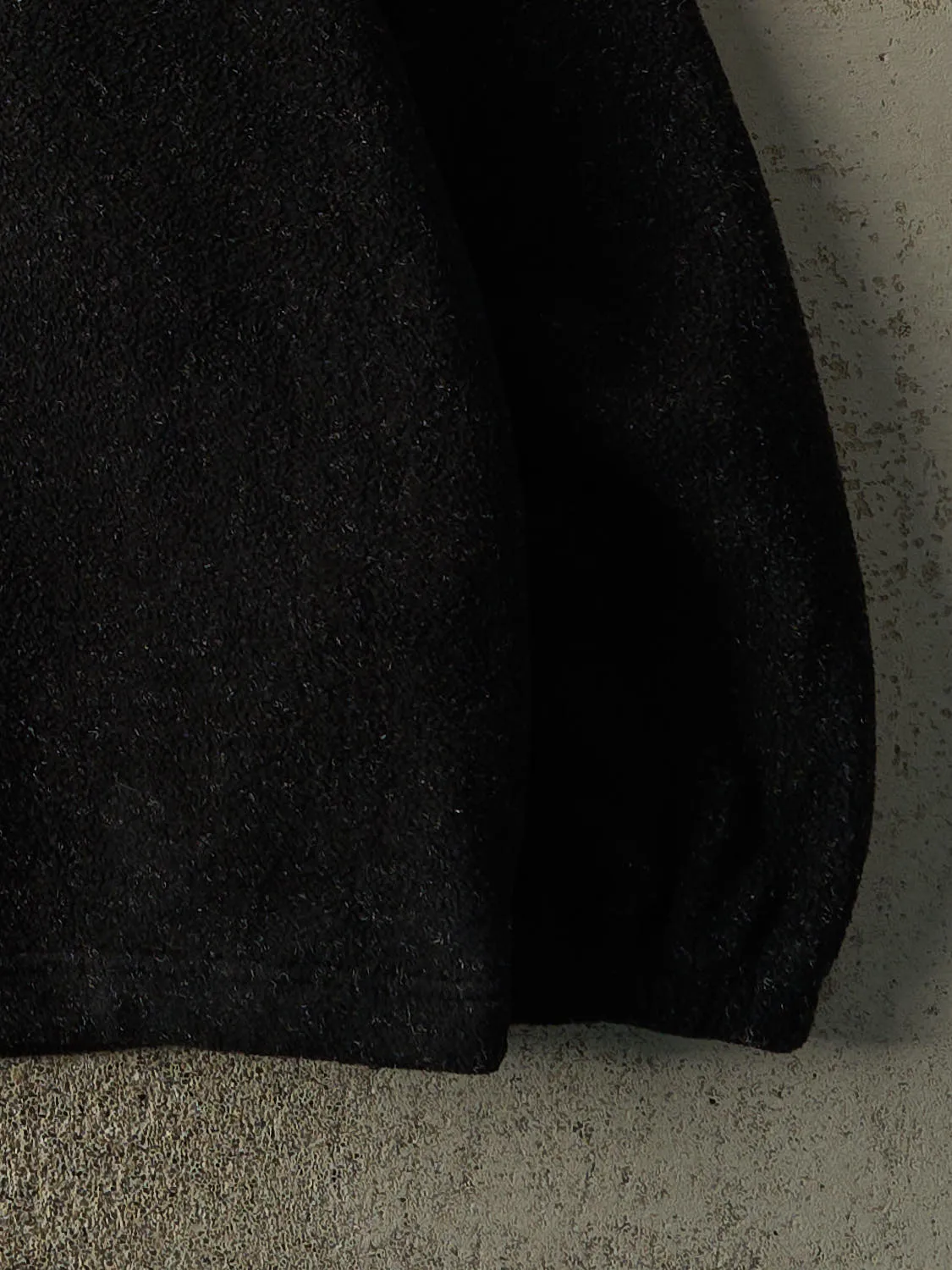 Vintage 90s Black San Francisco Embroidered Quarter Zip Fleece Pullover (XXL) sold by Rebalance Vintage product image thumbnail 3