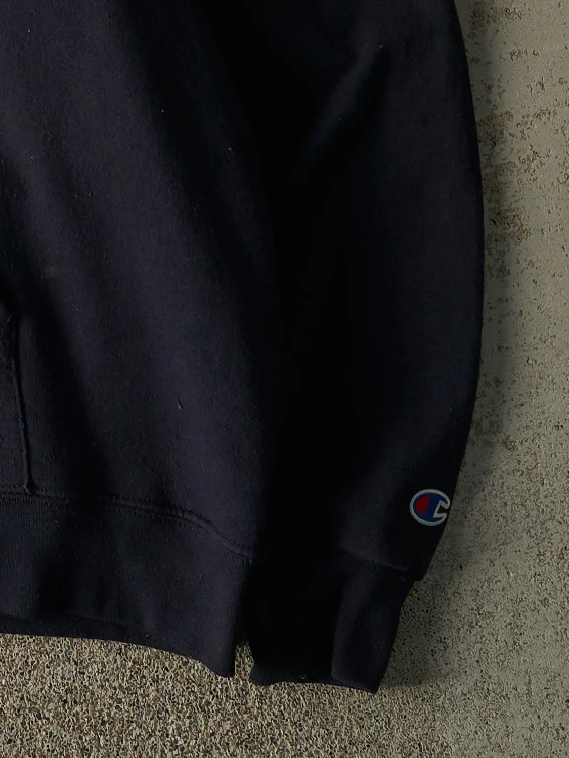 Vintage Y2K Navy Blue University of California San Diego Champion Hoodie (L/XL) sold by Rebalance Vintage product image thumbnail 3