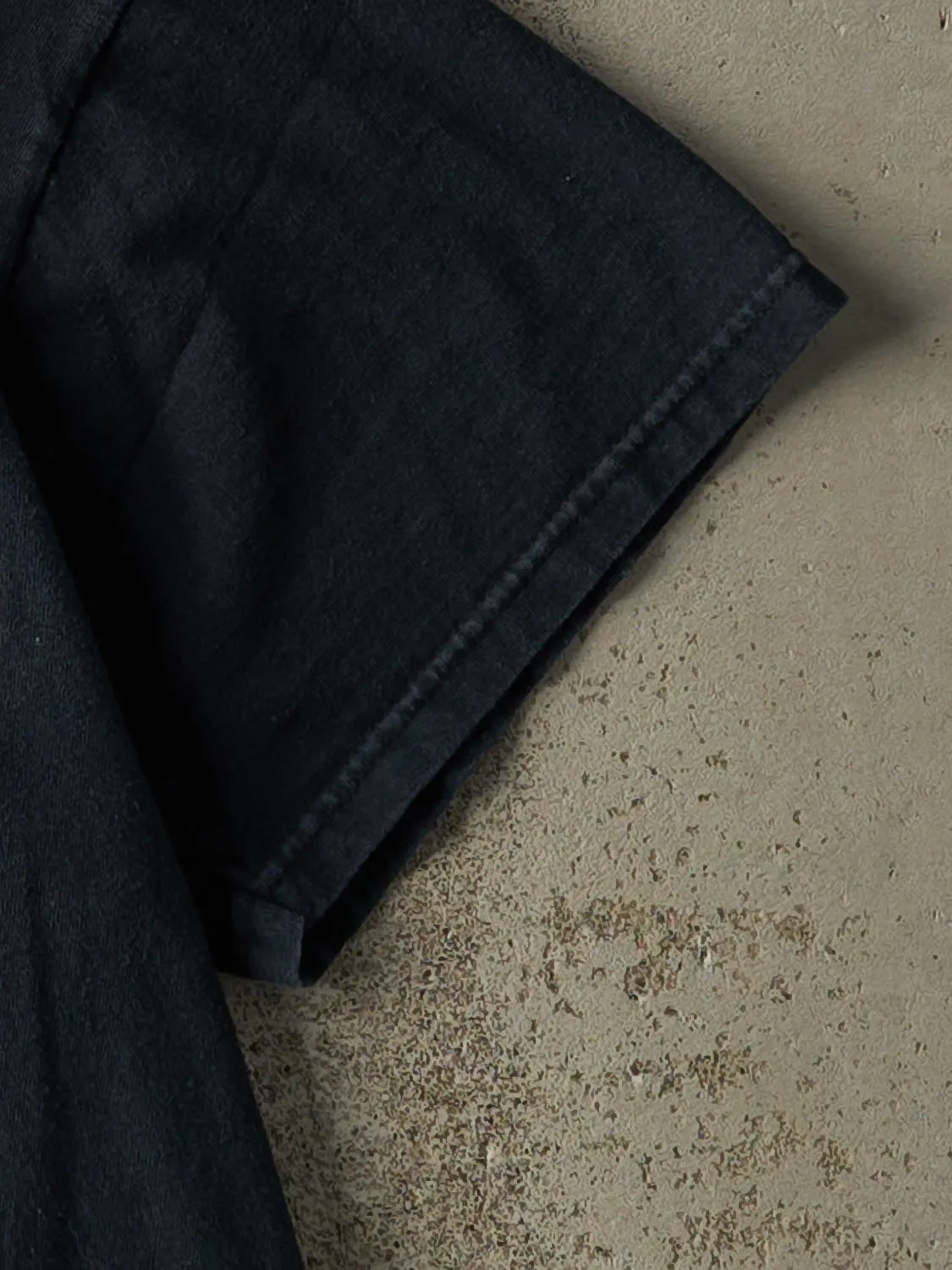 Vintage Y2K Faded Black San Francisco Embroidered Tee (M) sold by Rebalance Vintage product image thumbnail 3